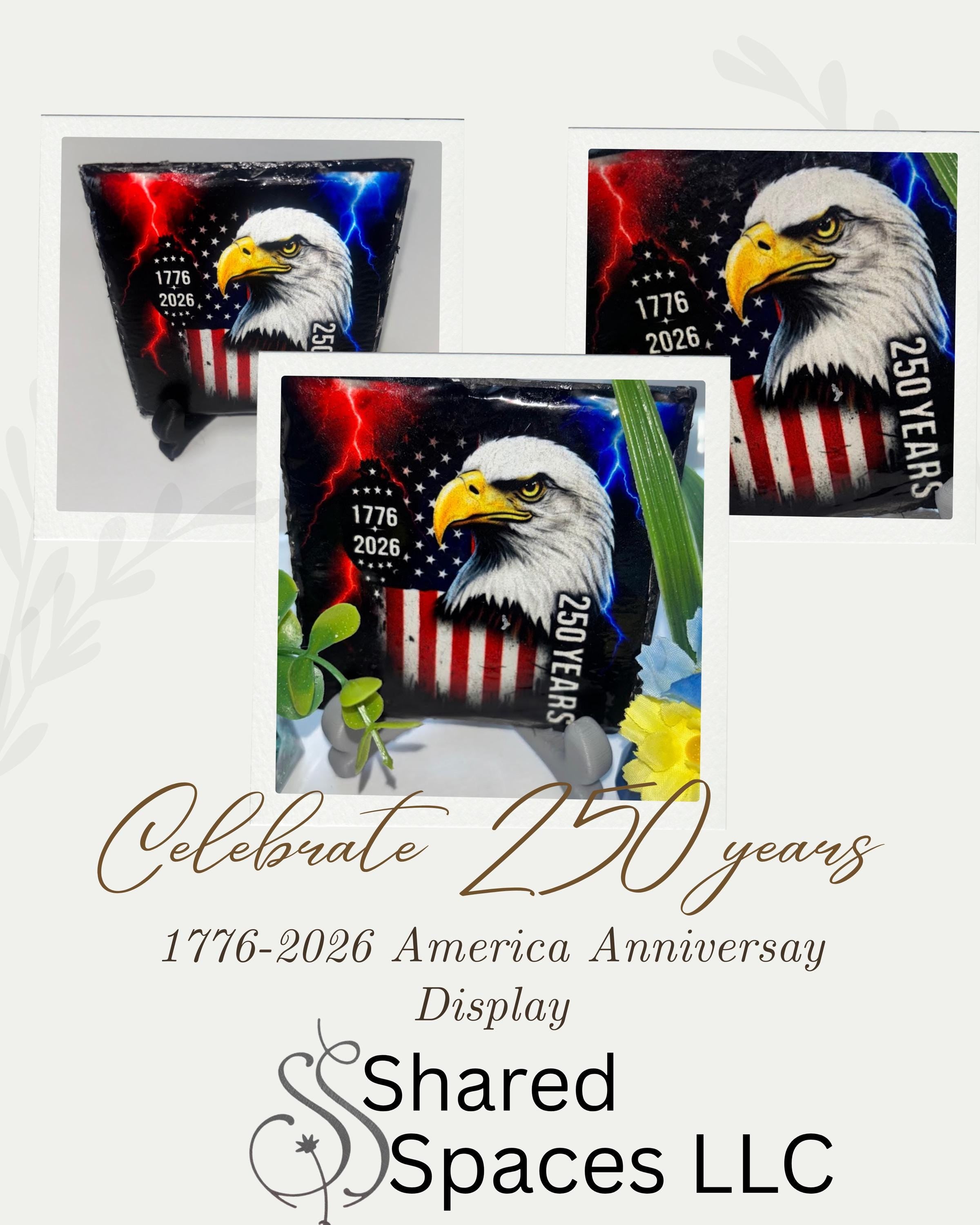 250th Anniversary of the United States Display