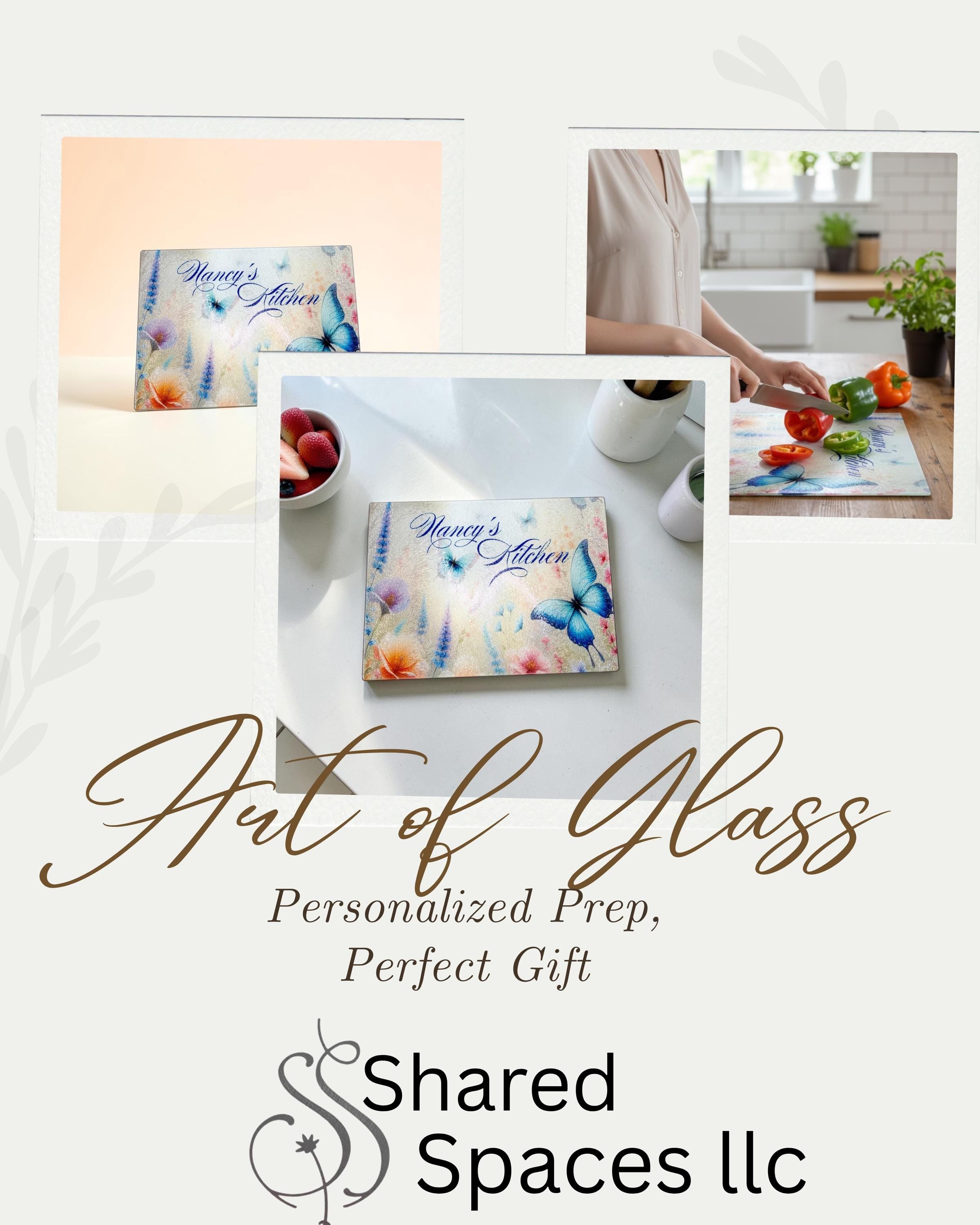 Personalized Glass Cutting Board