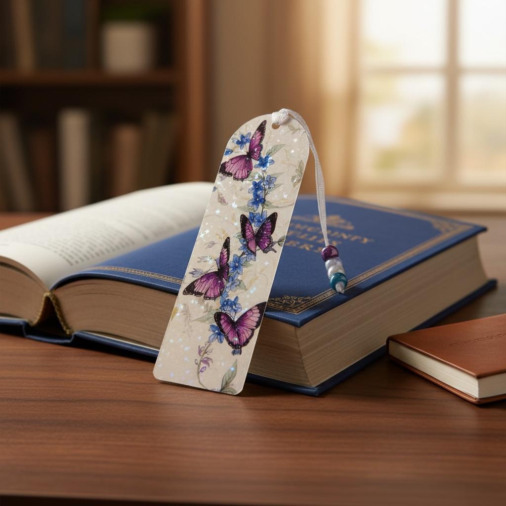 Mystical Butterfly Bookmark