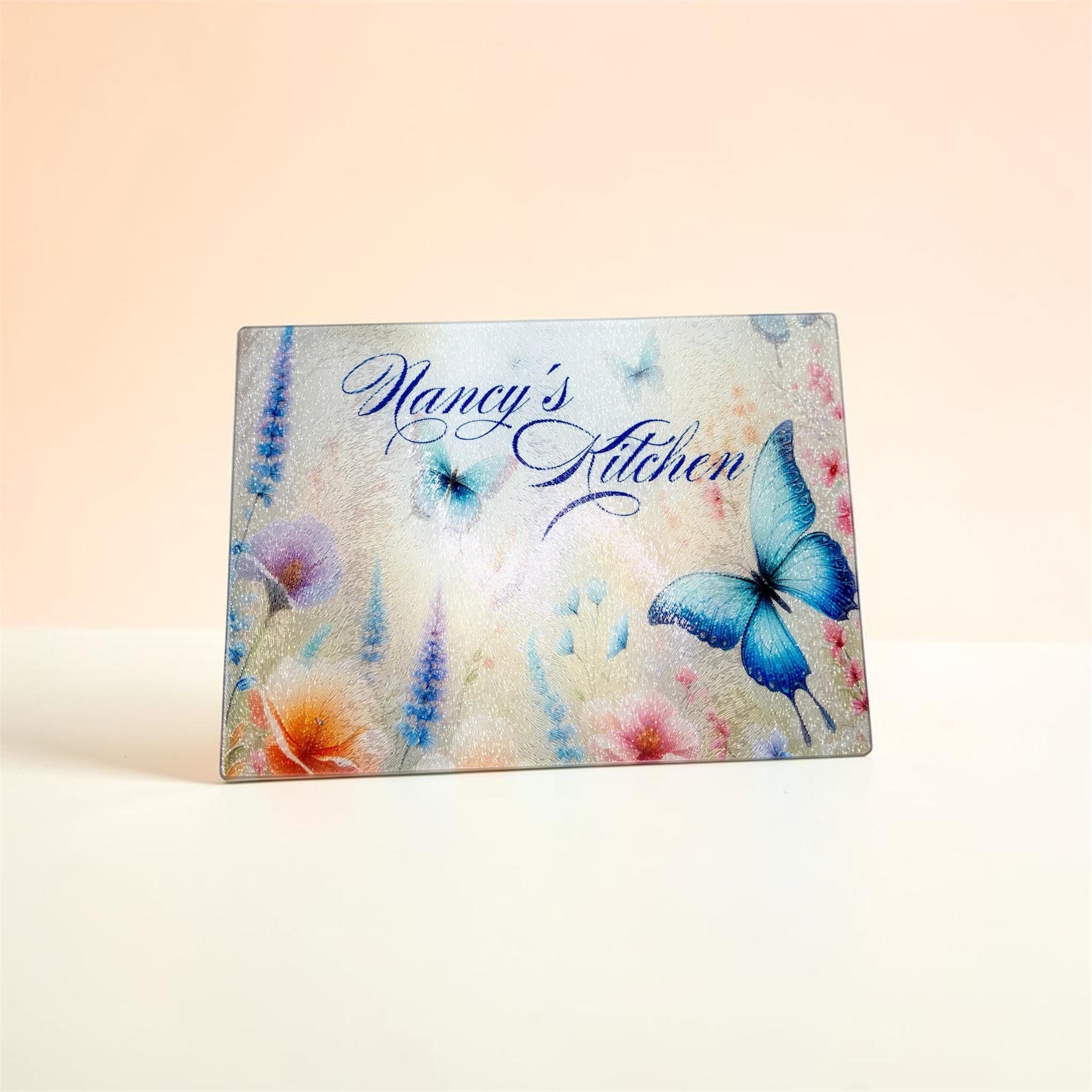 Personalized Glass Cutting Board