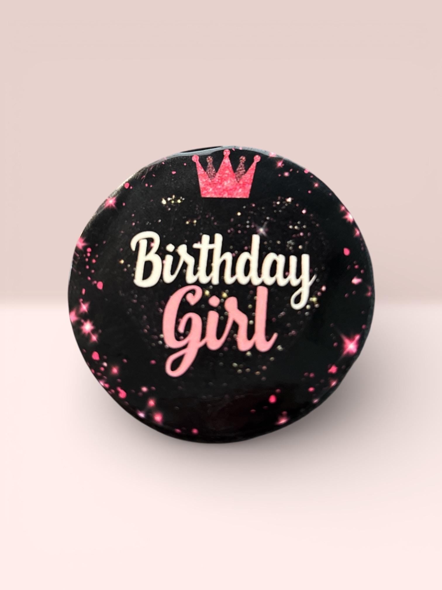 Birthday Girl Gift Box – Pink & Black Celebration Set