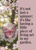 Butterfly Wind Spinner – Layered 3D Hanging Garden Decor