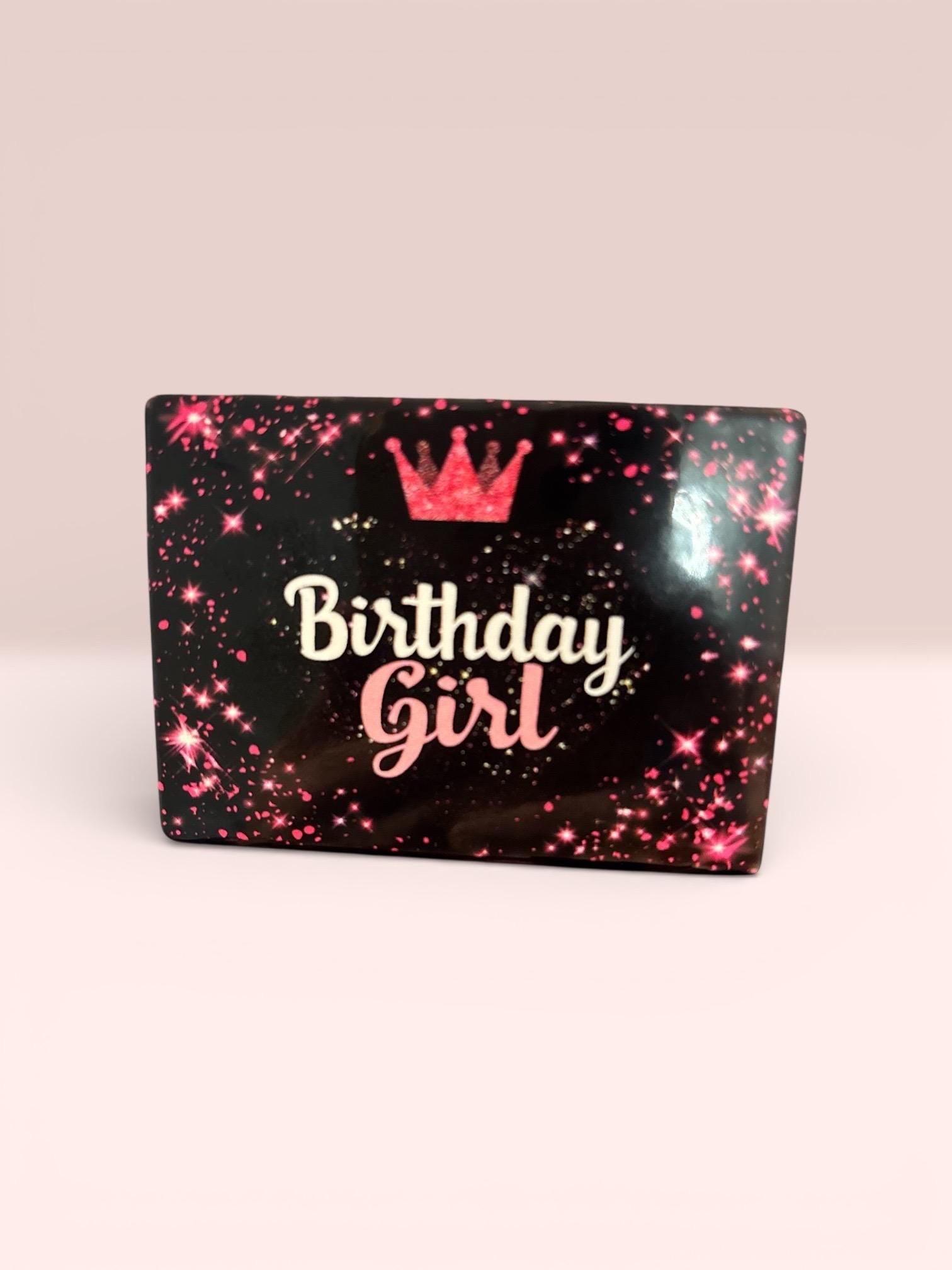 Birthday Girl Gift Box – Pink & Black Celebration Set