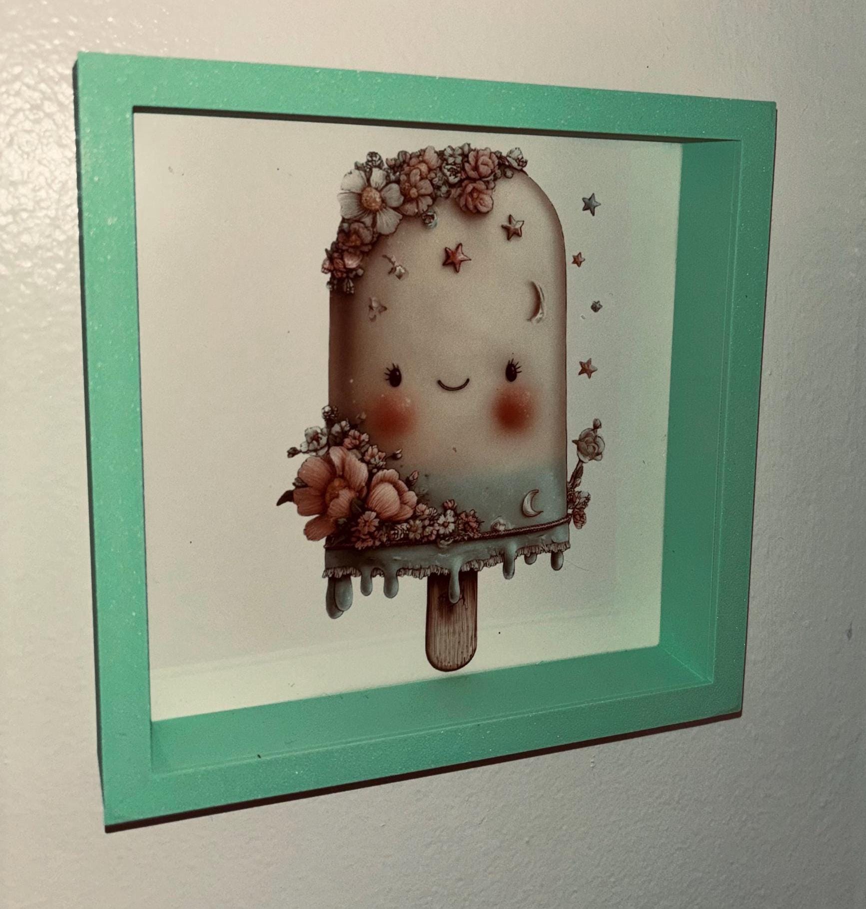 Kawii Popsicle wall art
