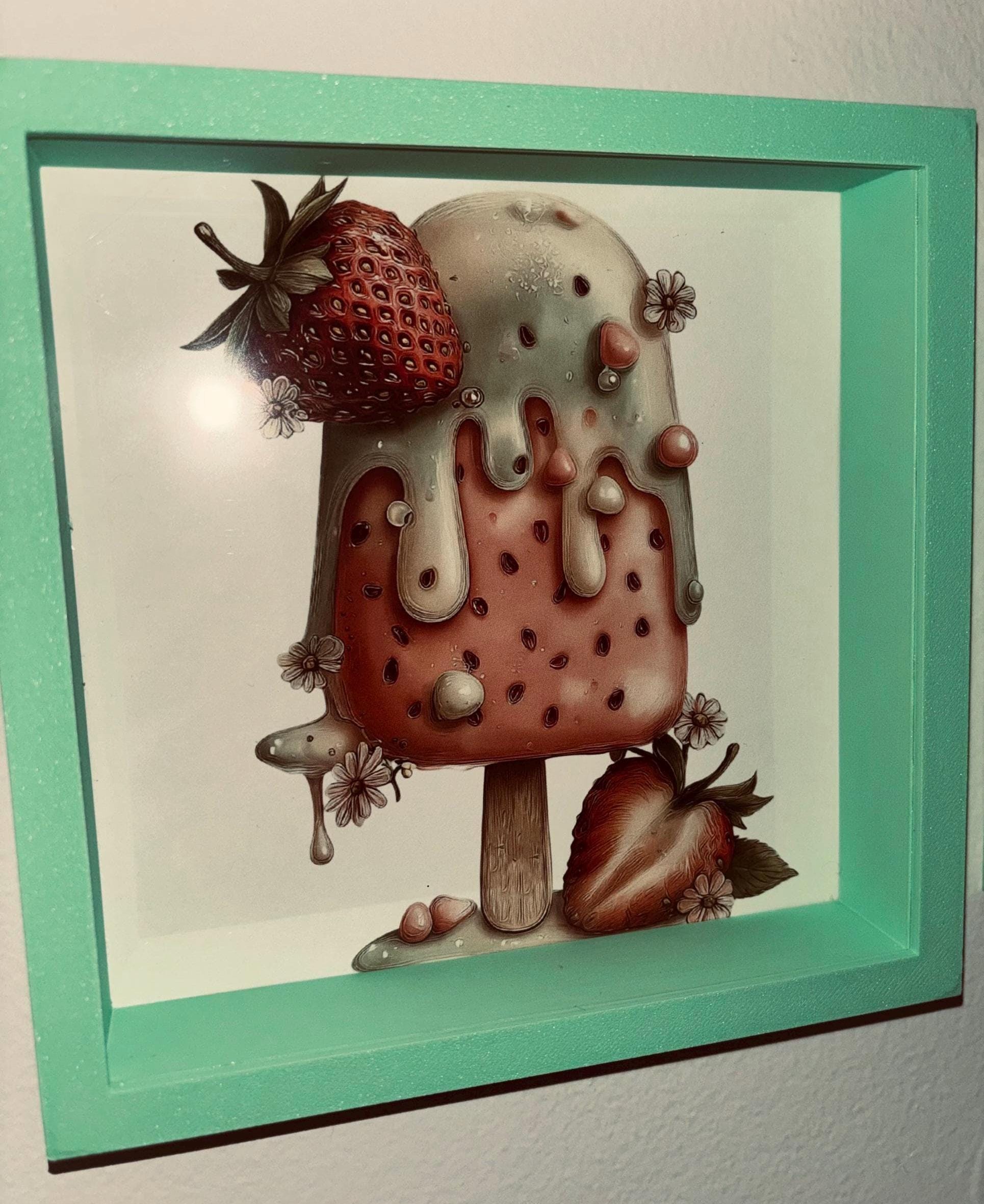 Kawii Popsicle wall art
