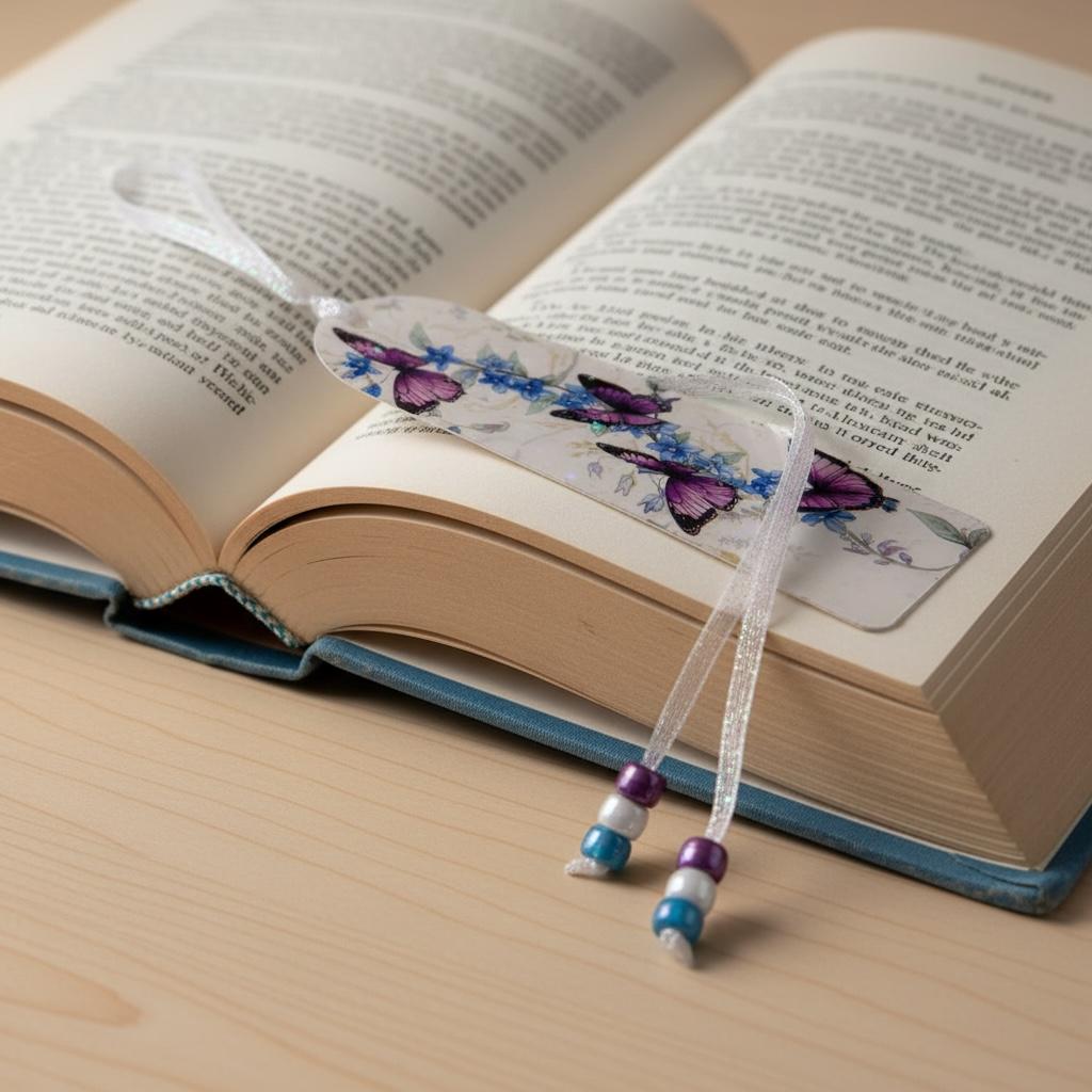 Mystical Butterfly Bookmark